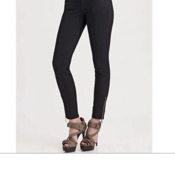 BURBERRY BRIT Burrington Skinny Ankle Zip - Picture 1 of 11